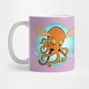 Flying Octopus Mug